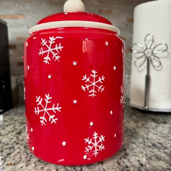 Vintage Hallmark Snowman Christmas Holiday Canisters Cookie Jars - Picture 2 of 6